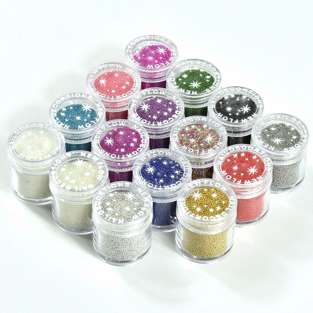 1 Bottle Caviar Nail Art Bead  - Nail Art Xmas recension och pris