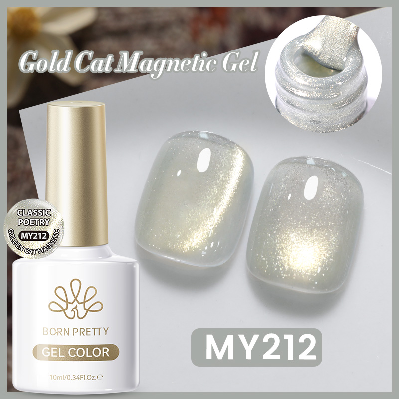 BORN PRETTY 10ml Pink Gold Cat - Nail Art Xmas recension och pris