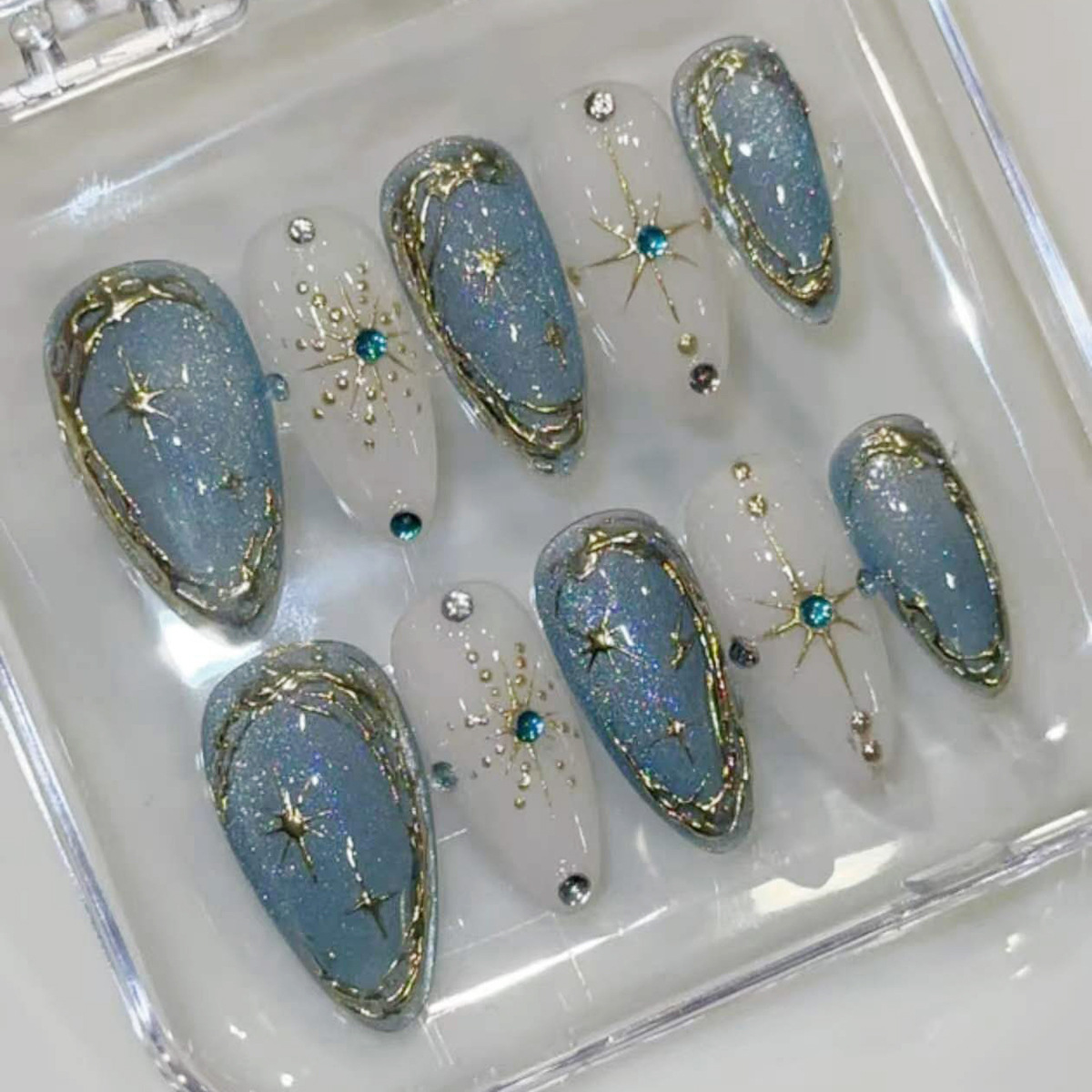 24pcs Gilded Starlight Stick o - Nail Art Gliter recension och pris