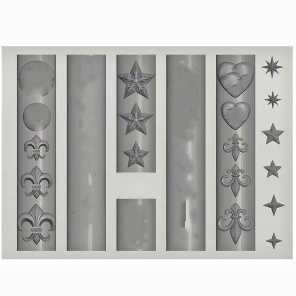 Christmas 3D Silicone Mold for - Nail Art Xmas recension och pris