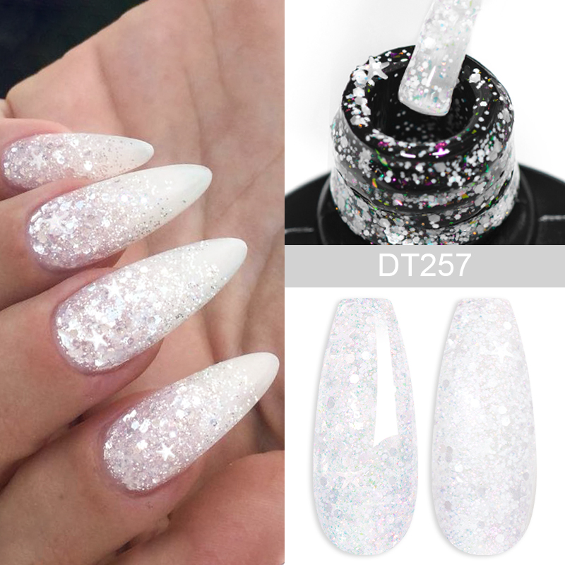 MEET ACROSS 7ml Snowflakes Seq - Nail Art Xmas recension och pris