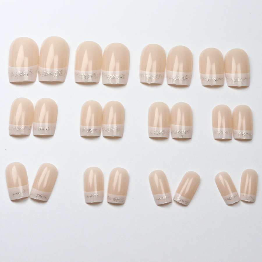24pcs/set Medium Square fake n - Nail Art Gliter recension och pris
