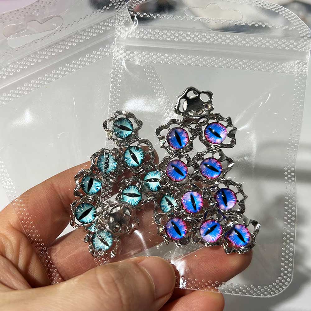 Aolly Y2K Devil Eye Nail Charm - Nail Art Xmas recension och pris
