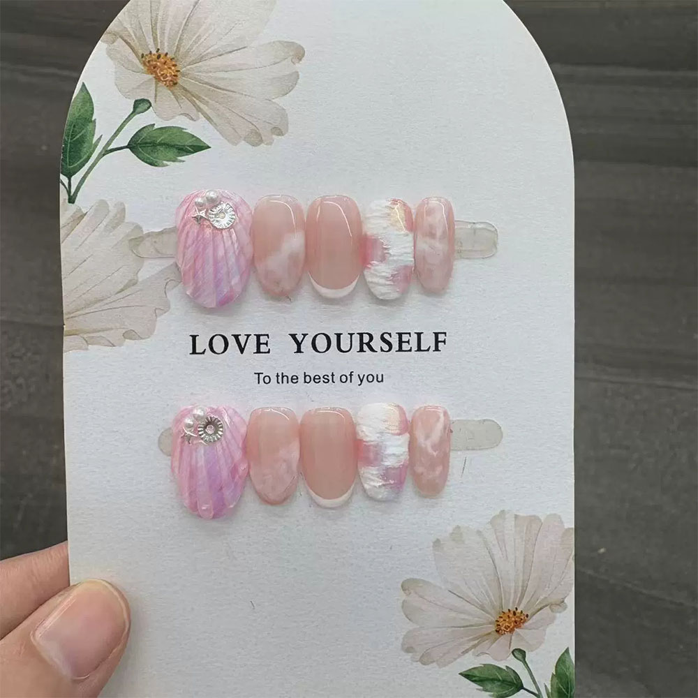 Gentle Elegant Hand Drawn Flow - Nail Art Elegant recension och pris