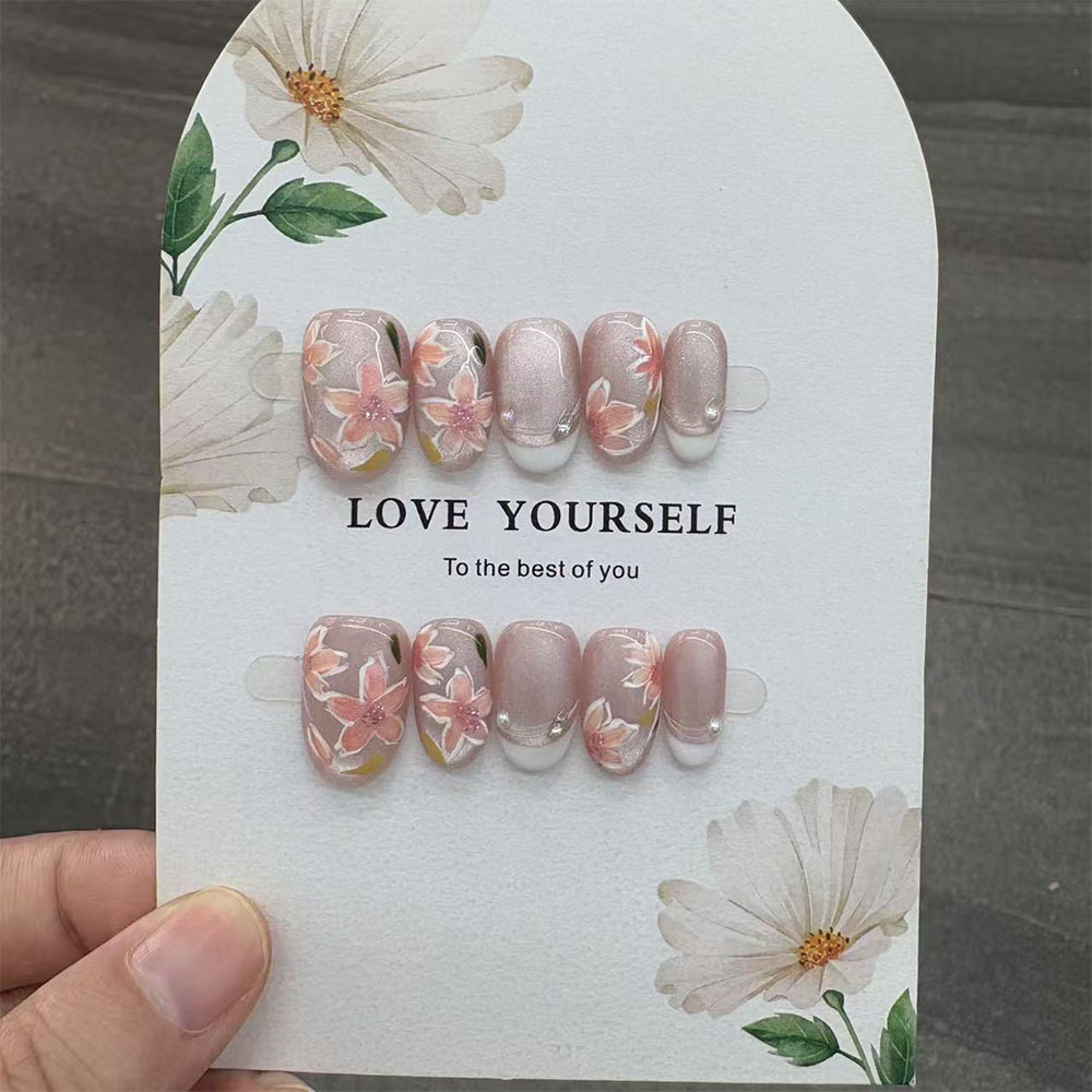 Gentle Elegant Hand Drawn Flow - Nail Art Elegant recension och pris