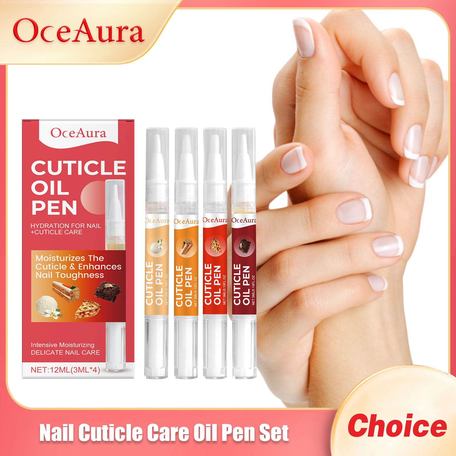 Oceaura Nail Cuticle Care Oil  - Cuticle Oil Pen recension och pris