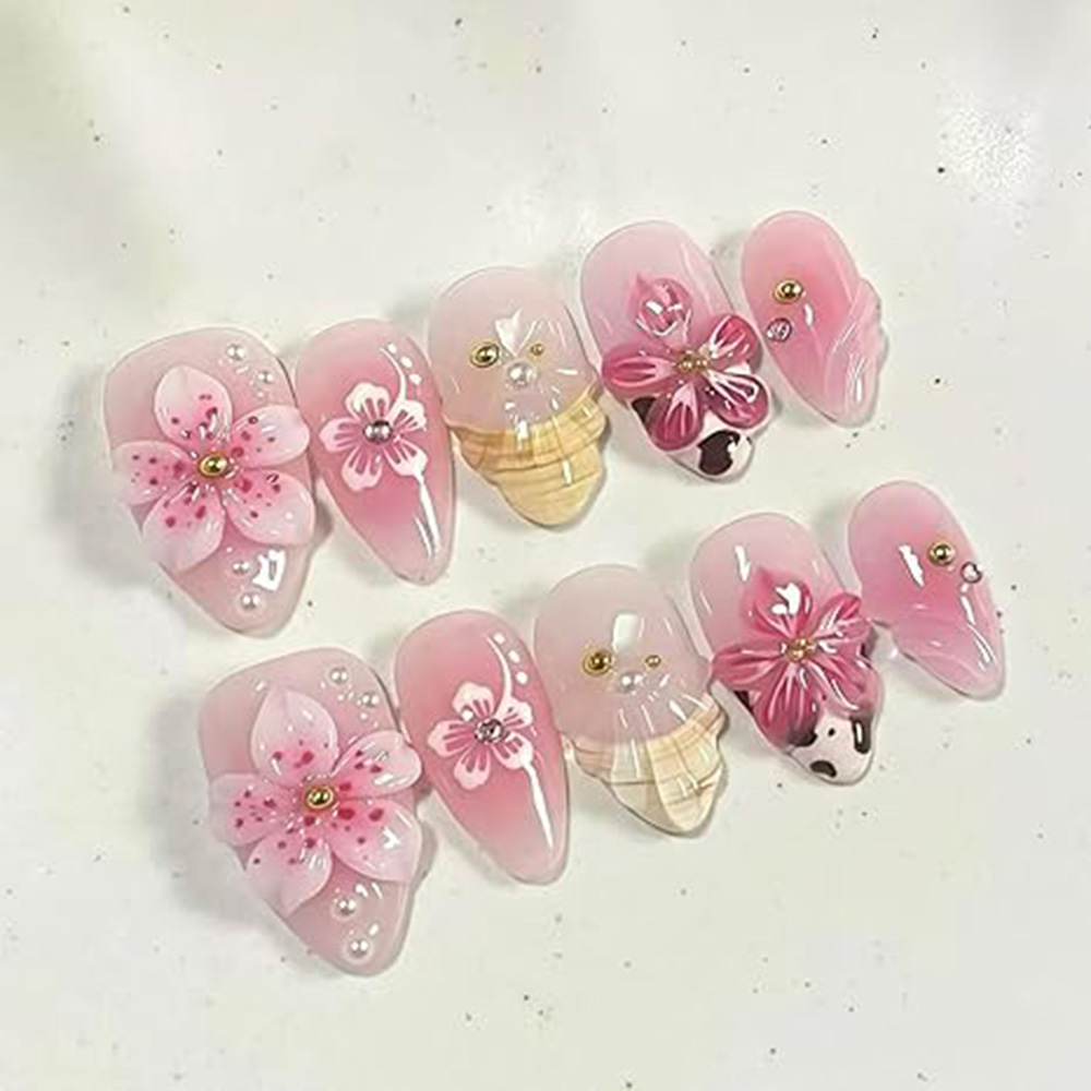 Floral 3D Nail Art Silicone Mo - Nail Art Elegant recension och pris