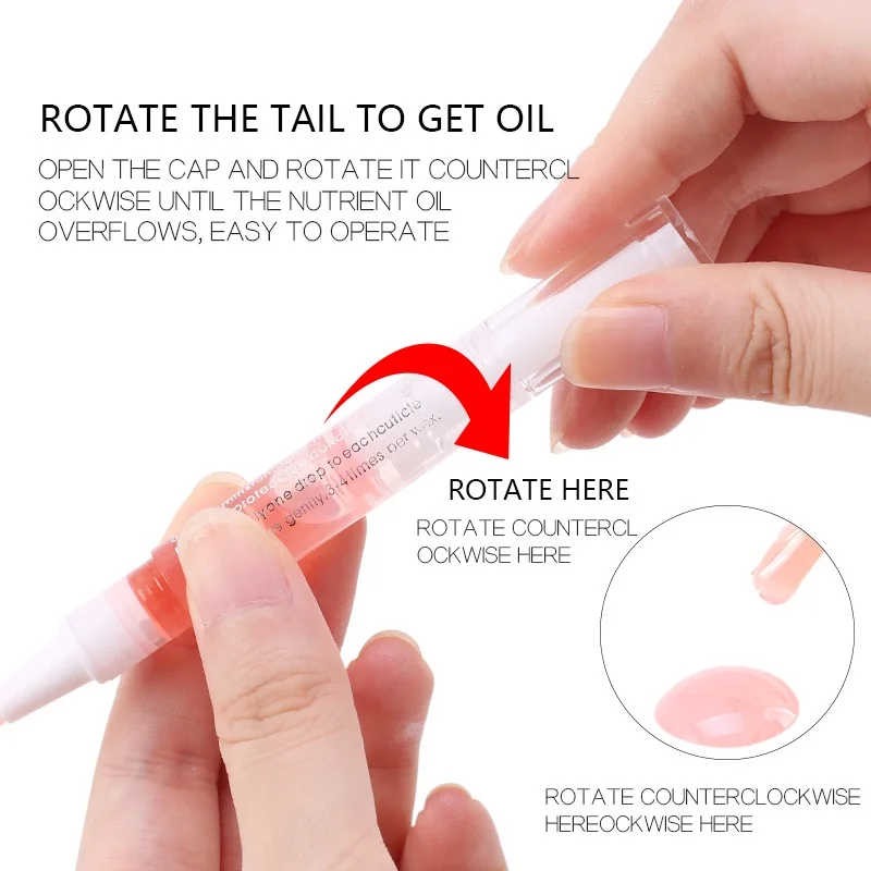 6/1pcs Cuticle Oil Pens Gel Na - Cuticle Oil Pen recension och pris