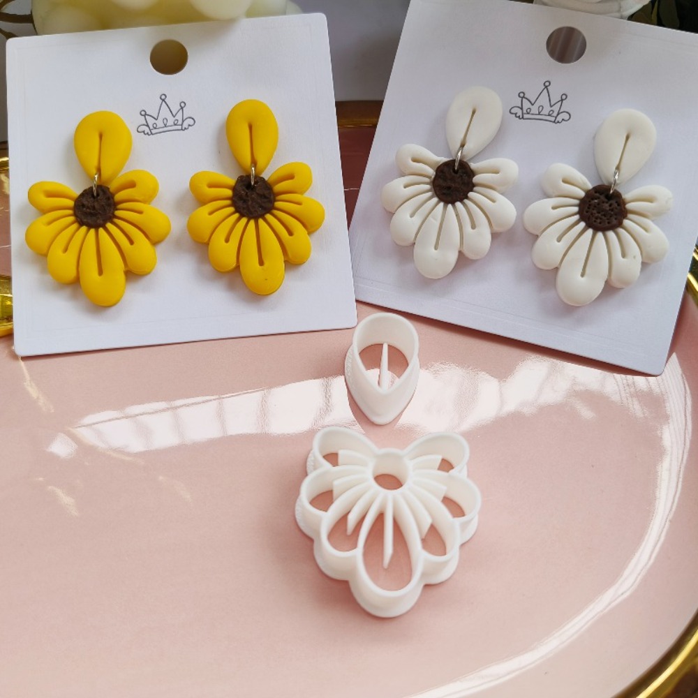 2Pcs Elegant Flower-Shaped Pol - Nail Art Elegant recension och pris