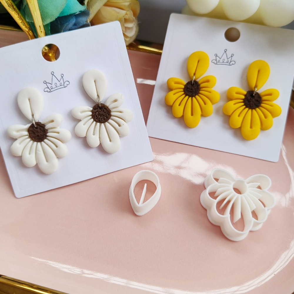 2Pcs Elegant Flower-Shaped Pol - Nail Art Elegant recension och pris