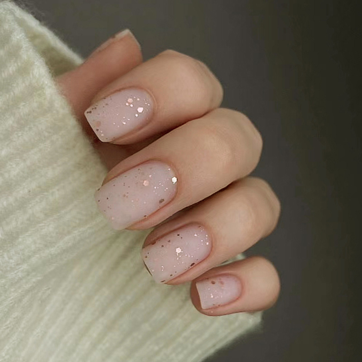 24 pieces of medium square fro - Nail Art Gliter recension och pris